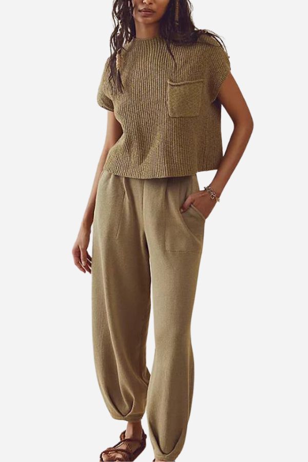 Chloe | Elegantes und bequemes zweiteiliges Set