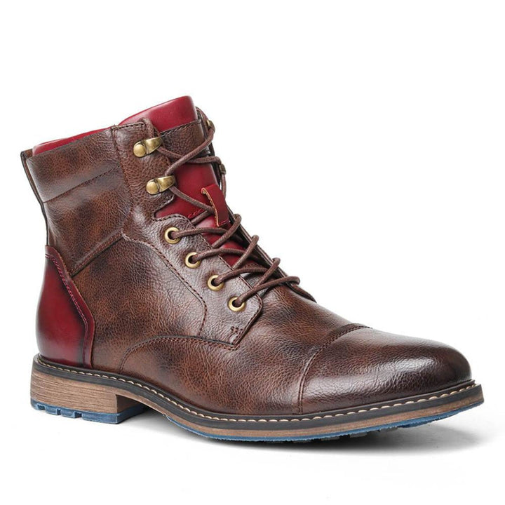 Sebastian | Elegante Herren-Oxford-Stiefel aus echtem Leder