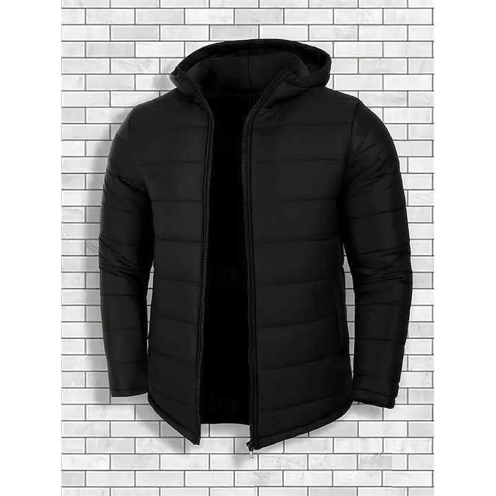Dorian | Hooded Puffer Jacket – Warm en Stijlvol