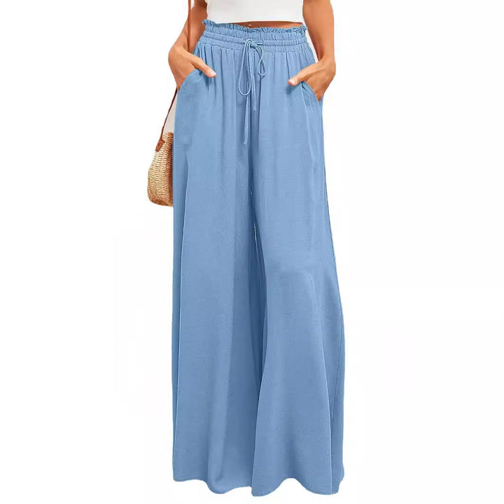 Victoria | Luftige Sommer-Palazzohose mit weitem Bein
