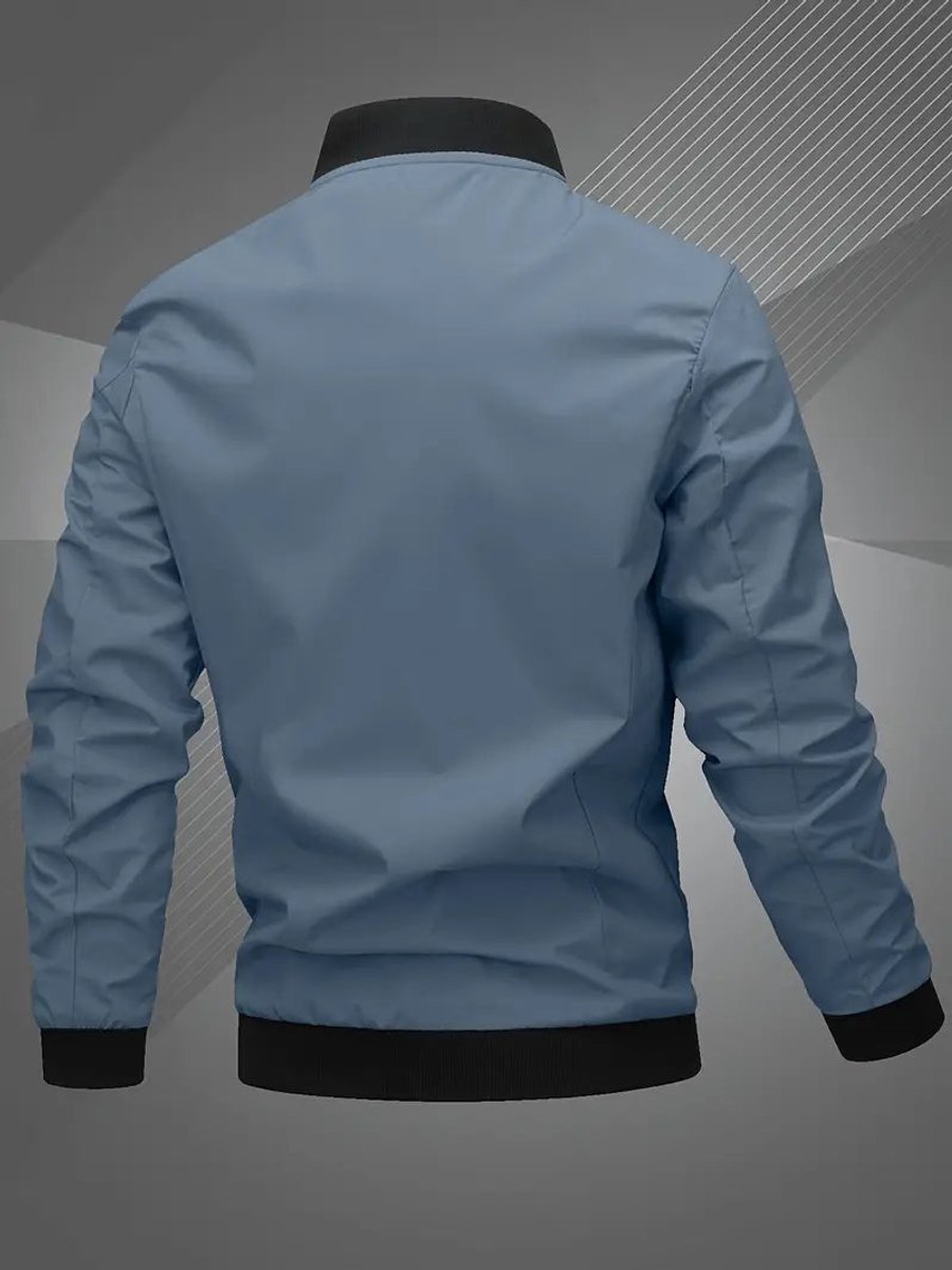 Lucas | Sporty And Lightweight Athletic Bomber Jacket