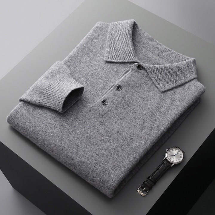 Eckhart | Cashmere Polo Shirt for Effortless Style