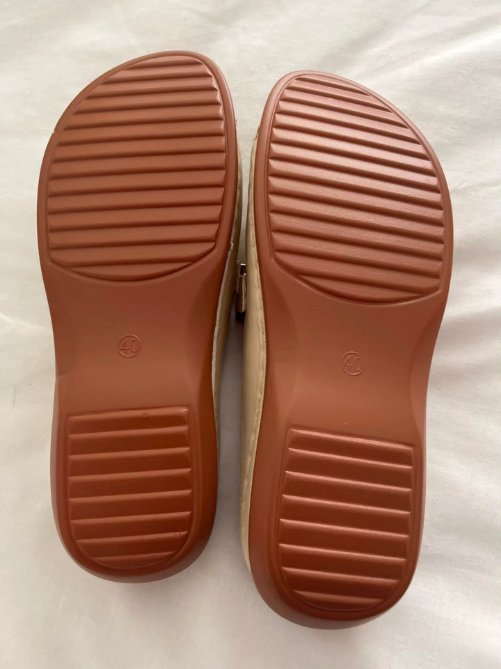 Johanna | Orthopedic Slip-On Sandals – Stylish Wedge Design for Women