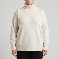 Olivia | Schicker und bequemer Oversize-Rollkragenpullover