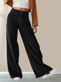 Amelia | Wide-Leg Corduroy Pants for Effortless Everyday Style