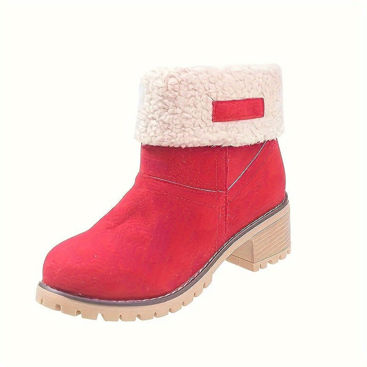 Melinda | Warme und bequeme, mit Fleece gefütterte Stiefel bis zur Wadenmitte