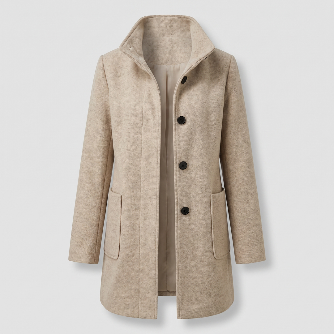 Magna | Longline Coat – Modern Elegance for Women