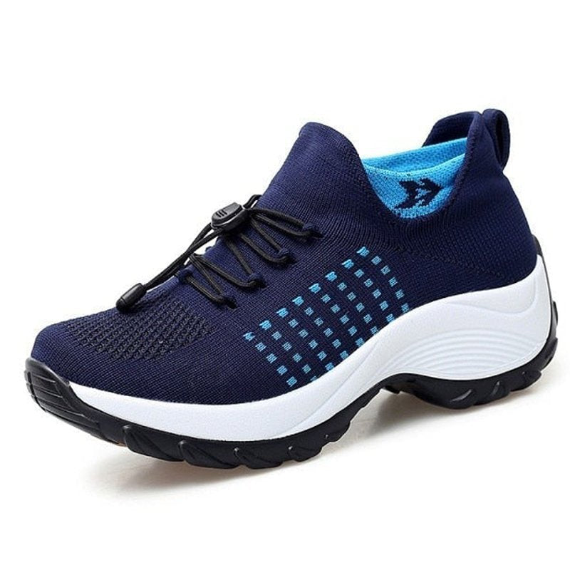 Lena | Orthopedic Sneakers – Comfortable Lace-Up Style for Women