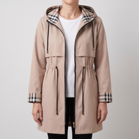 Emily | Longline Waterproof Hooded Jacket for Everyday Style