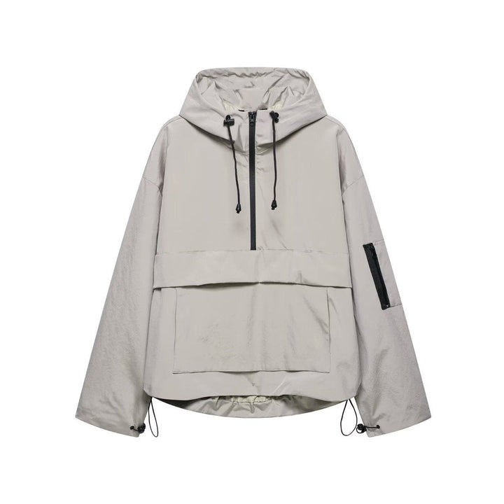 Elysia | Hooded Anorak Jacket – Wind-Resistant & Water-Repellent for Women