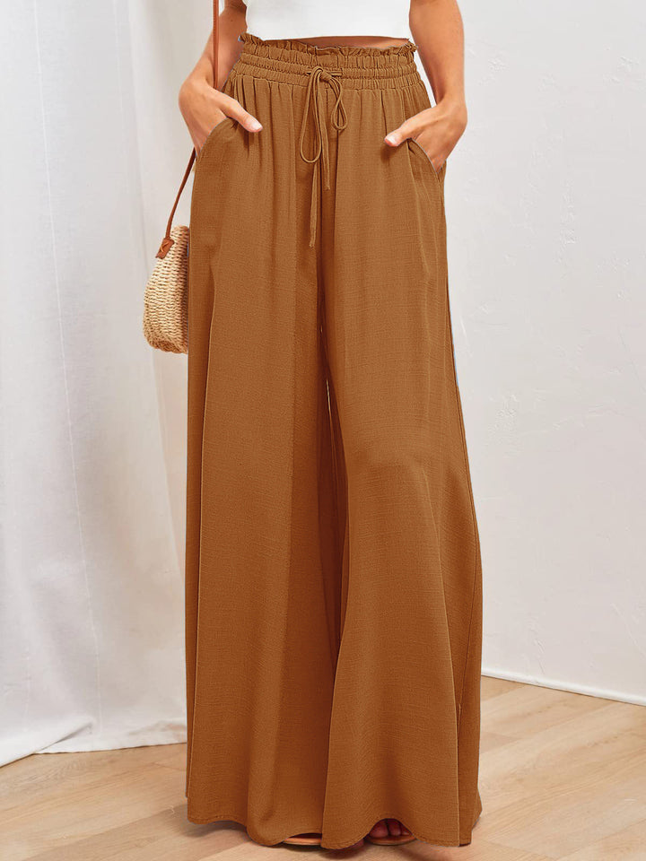 Victoria | Luftige Sommer-Palazzohose mit weitem Bein