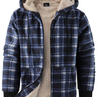 Tristan | Bequeme und robuste Holzfällerjacke mit Reißverschluss und Kapuze