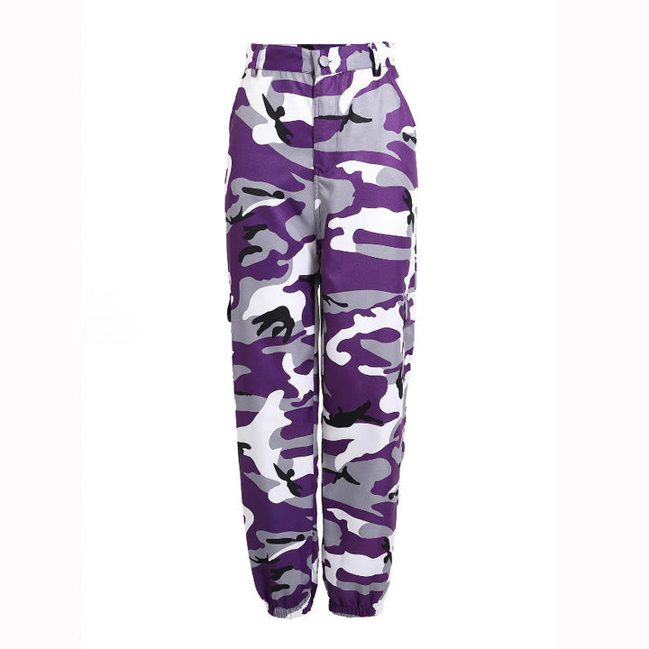 Klaudia | Stilvolle und bequeme Camouflage-Cargohose