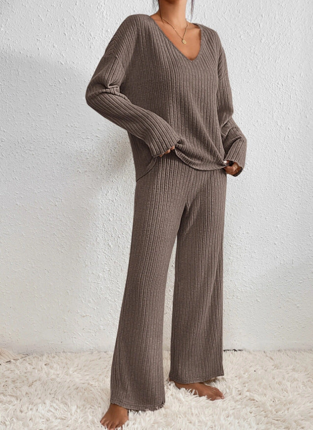 Nora | Elegante e confortevole completo in maglia a due pezzi