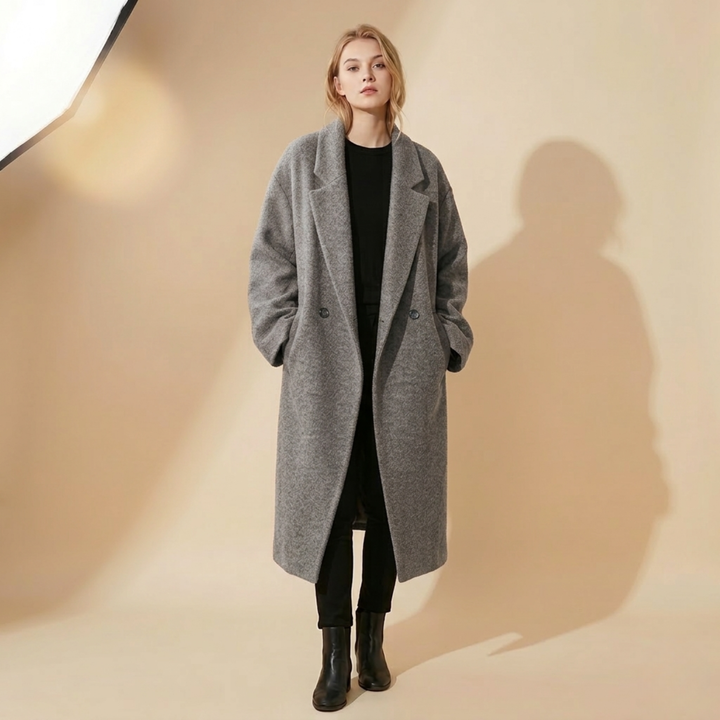 Sara | Elegant & Comfort Oversized Wool Coat