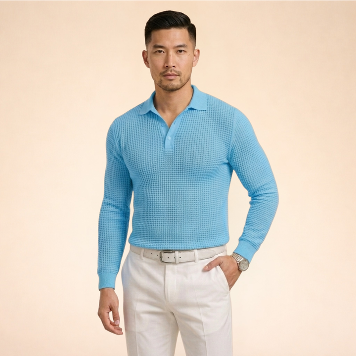 Calviro | Modern And Comfortable Polo Sweater