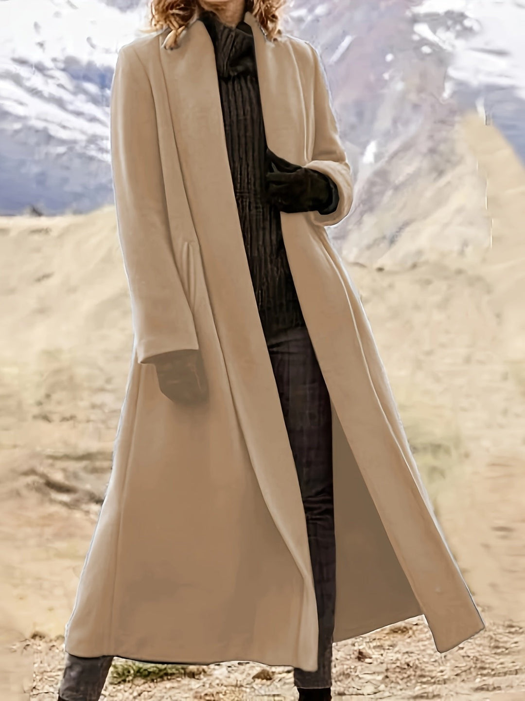 Coretta | Longline Coat – Effortlessly Elegant Style for Women