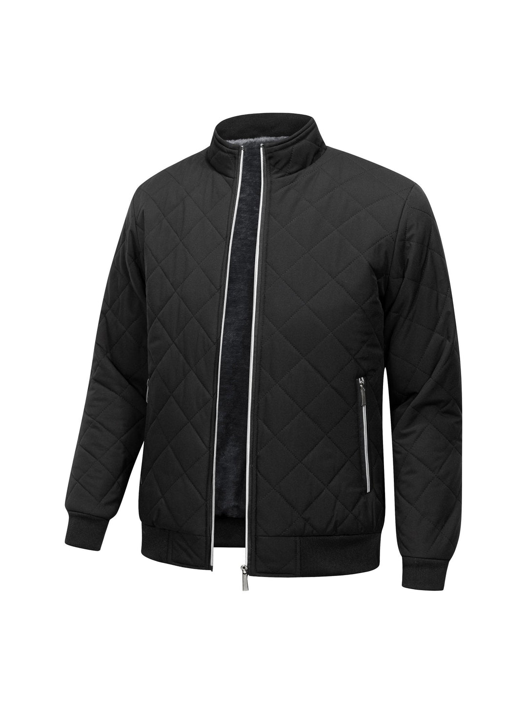Alistair | Quilted Bomber Jacket – Cozy Elegant Style for Men