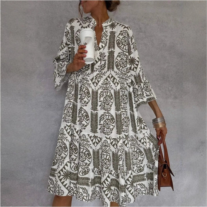 Ella | Elegant Floral Tunic Dress