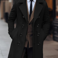 Daniel | Eleganter zweireihiger Trenchcoat