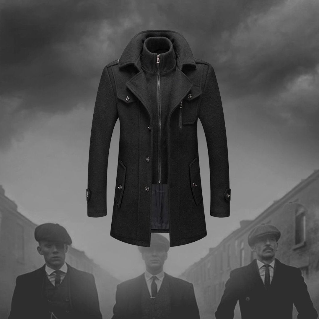 Claus | Double Layer Coat – Modern Elegance for Men