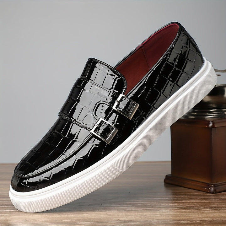 Xavier | Textured Loafers – Stylish Slip-On Design for Men