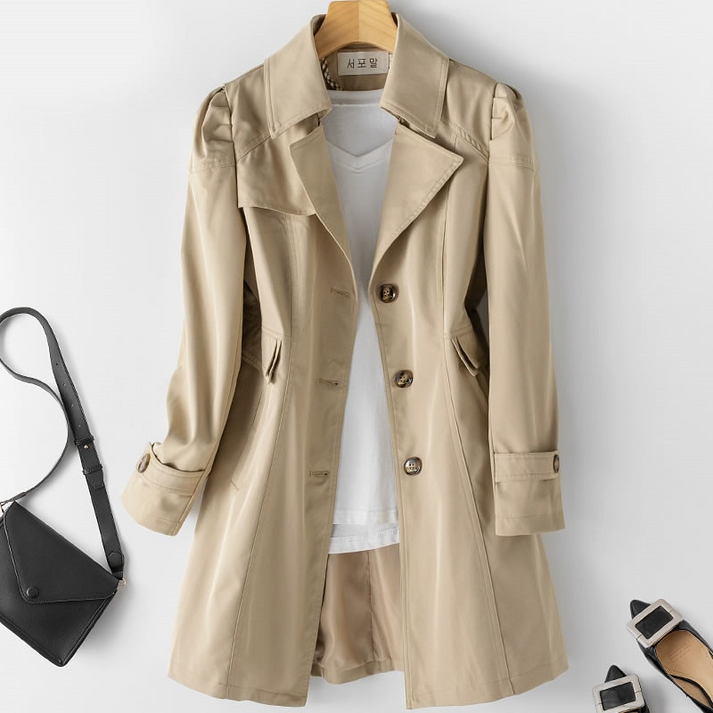 Beatrice | Classic And Elegant Weather-Shield Trench Coat