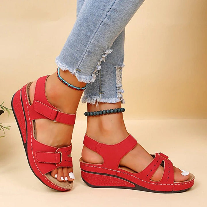 Kathrin | Orthopedic Platform Sandals – Functional Style for Women
