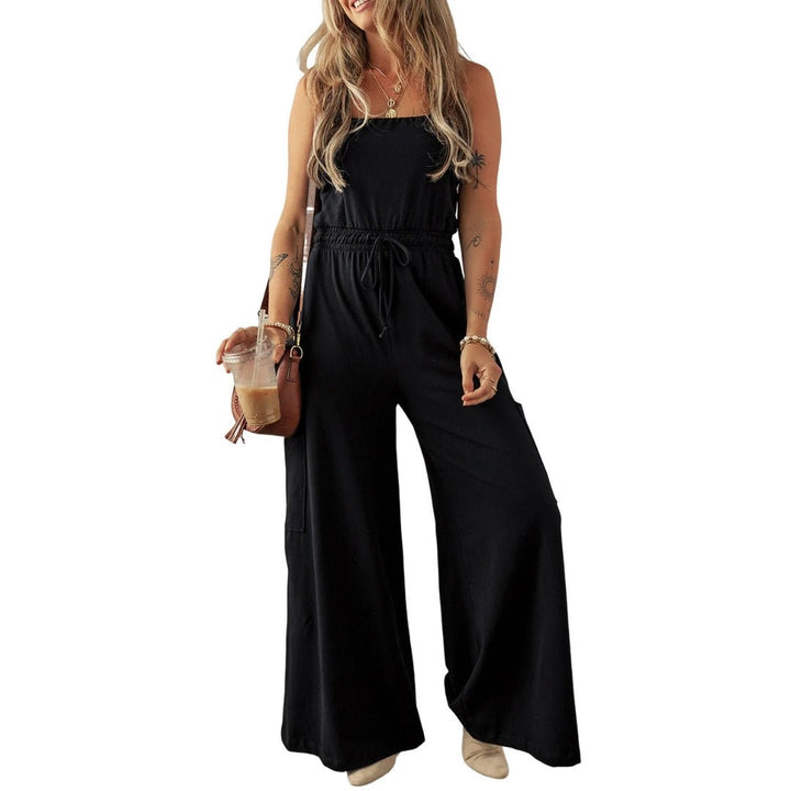 Ursula | Floral Jumpsuit – Elegant Wide-Leg Style for Women