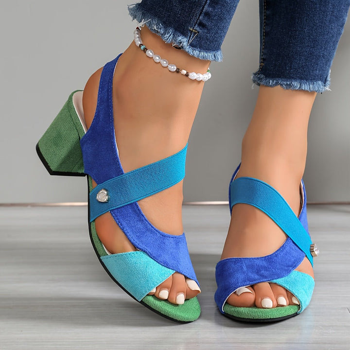 Kimberly | Orthopedic Comfort Block Heels – Elegant Supportive Style for Women
