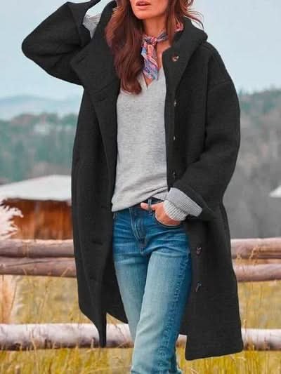 Sinnikka | Casual Women's Spring Coat – Relaxed Fit for Everyday Wear