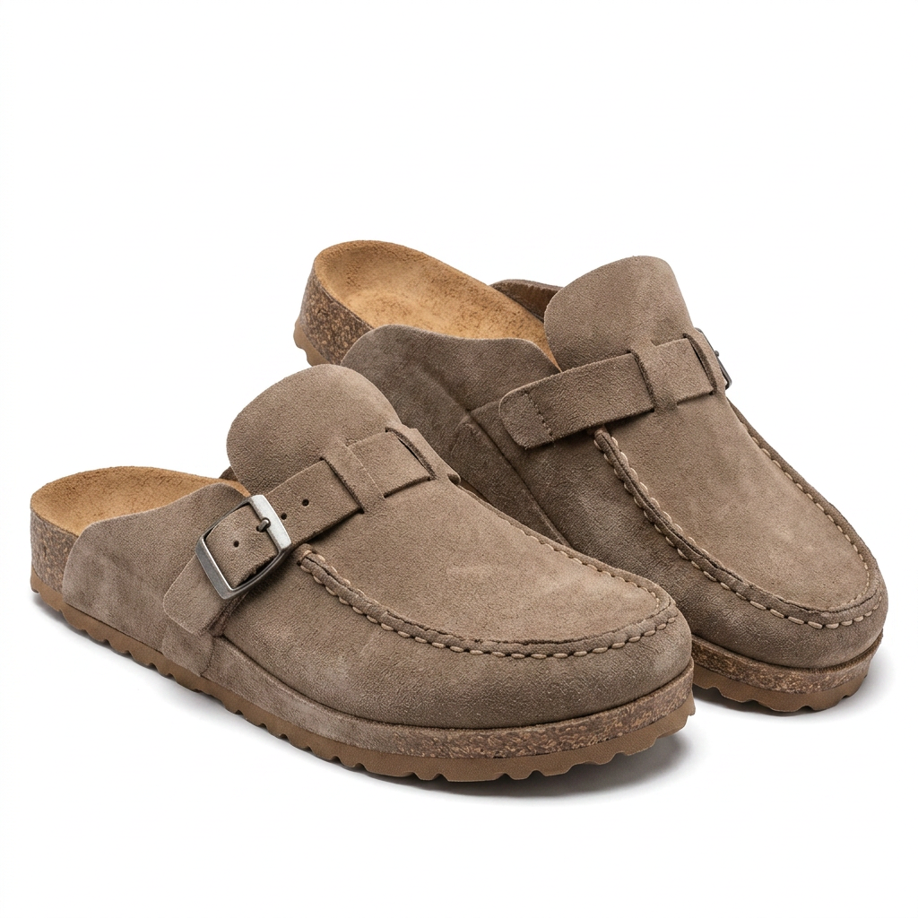 Chedmere | Cushioned Slip-On – Soft Suede Comfort for Women