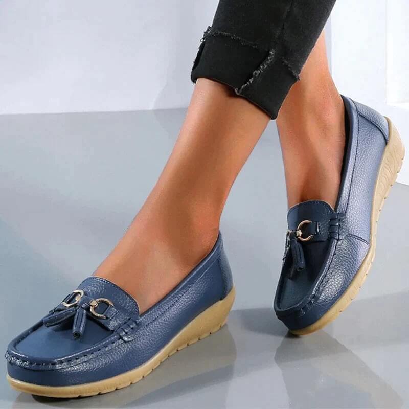 Sophia | Bequeme und stilvolle orthopädische Slipper mit weiter Passform