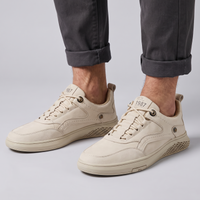 James | Rugged Leather and Suede Everyday Sneakers