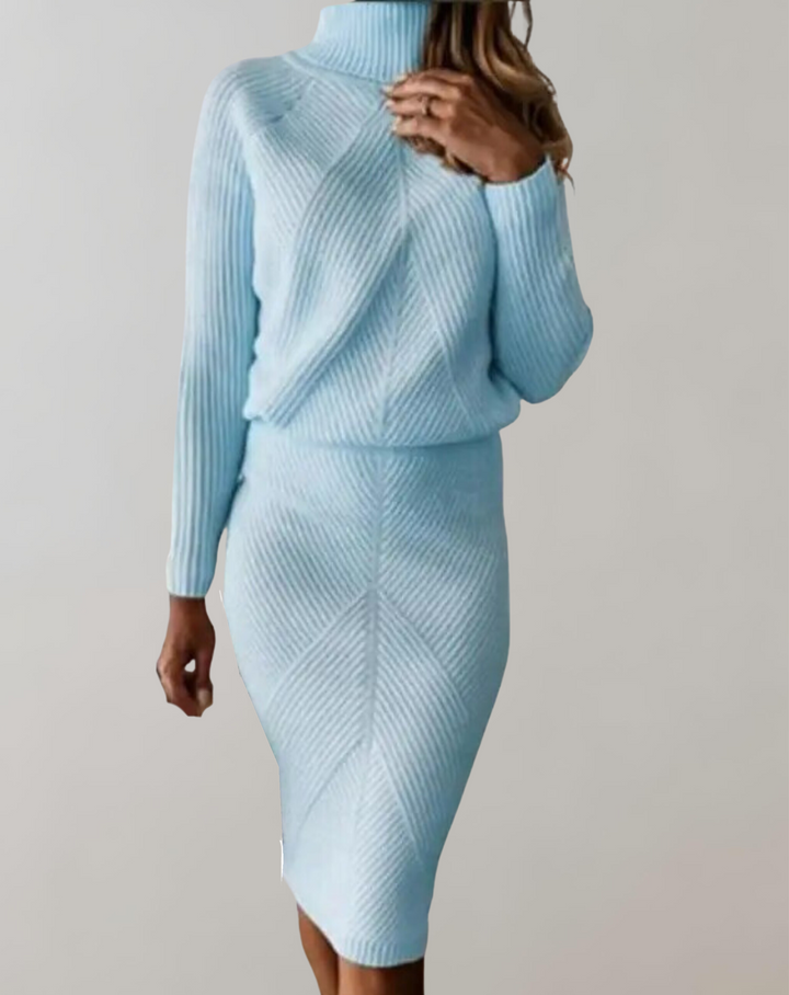 Isabella | Elegante e confortevole completo in maglia a due pezzi