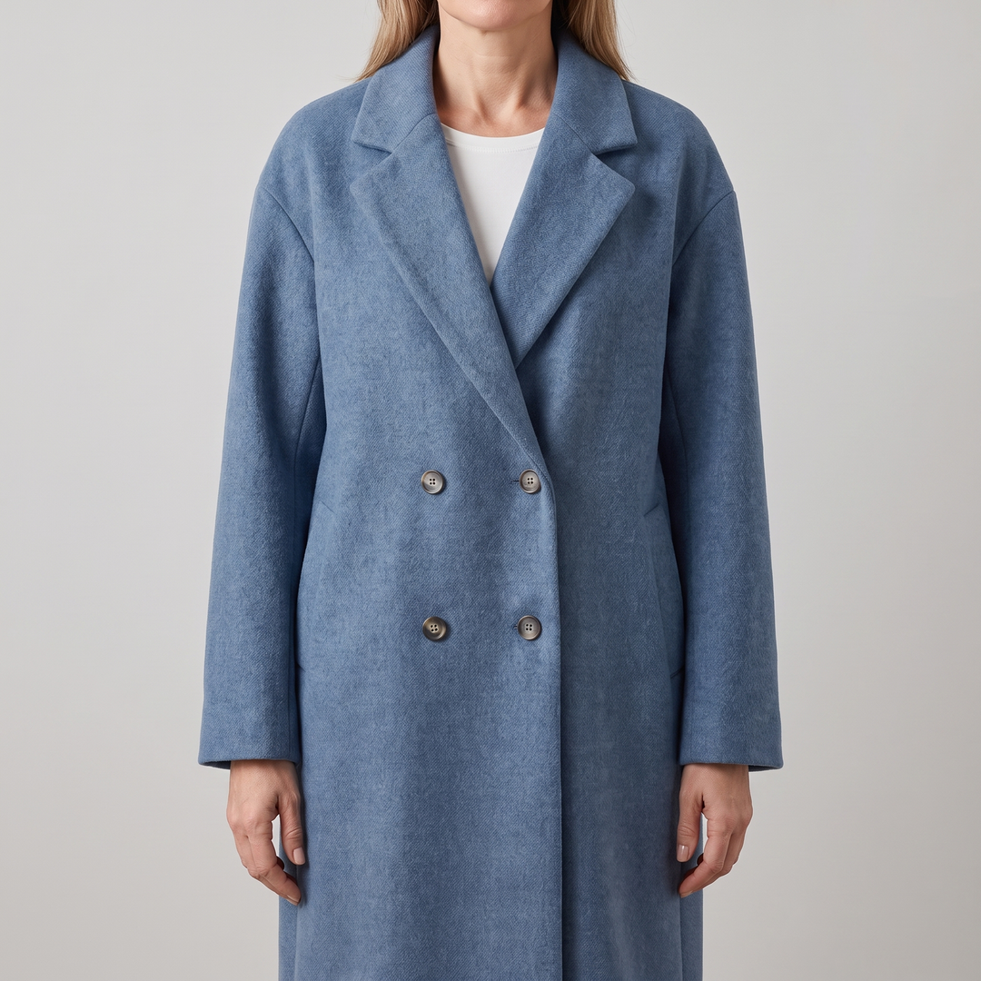 Harper | Winter Overcoat – Elegant Design for Women