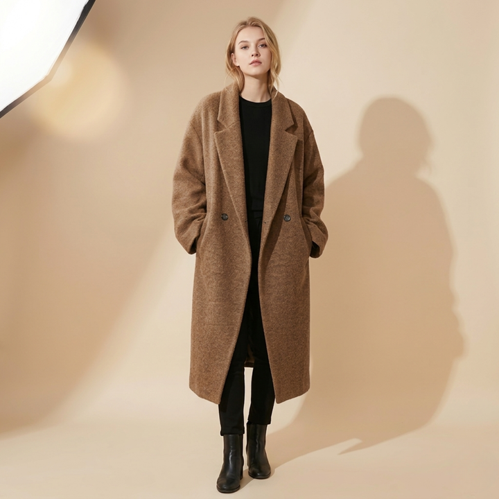Sara | Elegant & Comfort Oversized Wool Coat