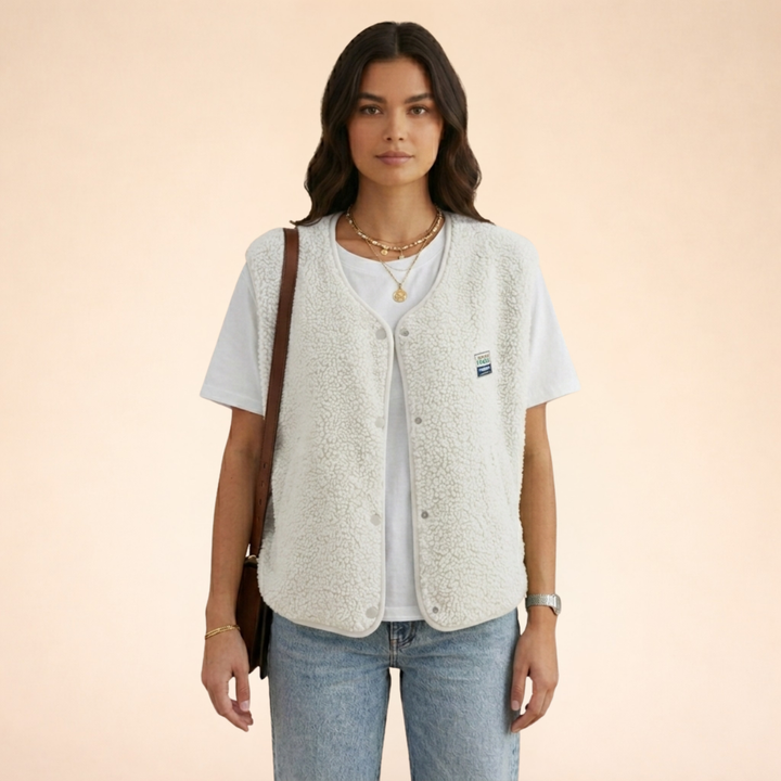Freya | Stylish Cozy Fleece Vest