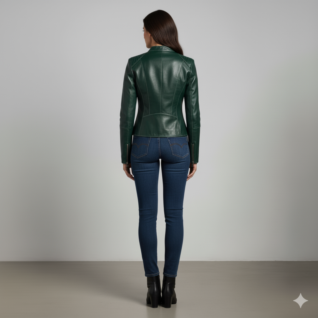 Ava | Classic Women’s Leather Jacket