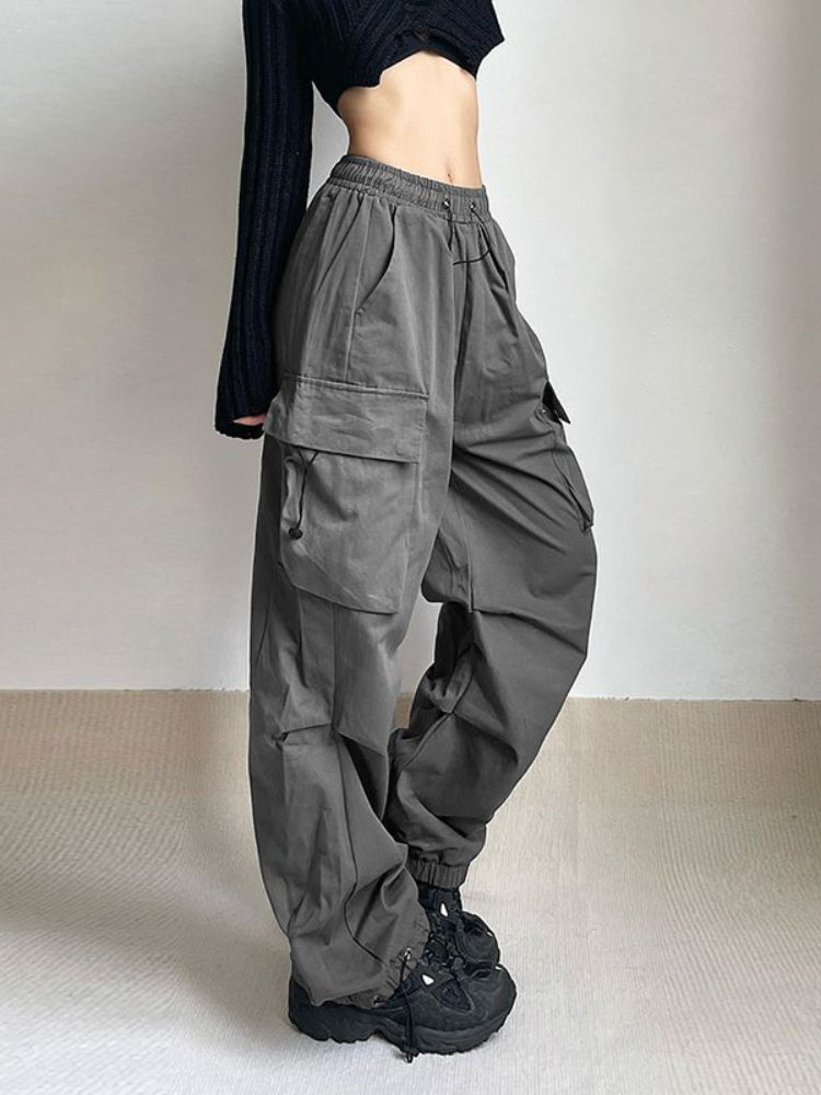 Katrin | Pantaloni cargo a gamba larga, alla moda e comodi