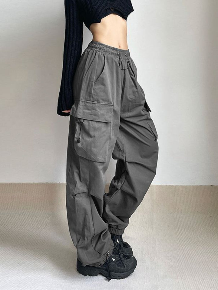 Katrin | Pantaloni cargo a gamba larga, alla moda e comodi