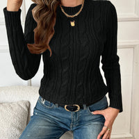 Daisy | Classic Textured Knit Sweater for Everyday Style