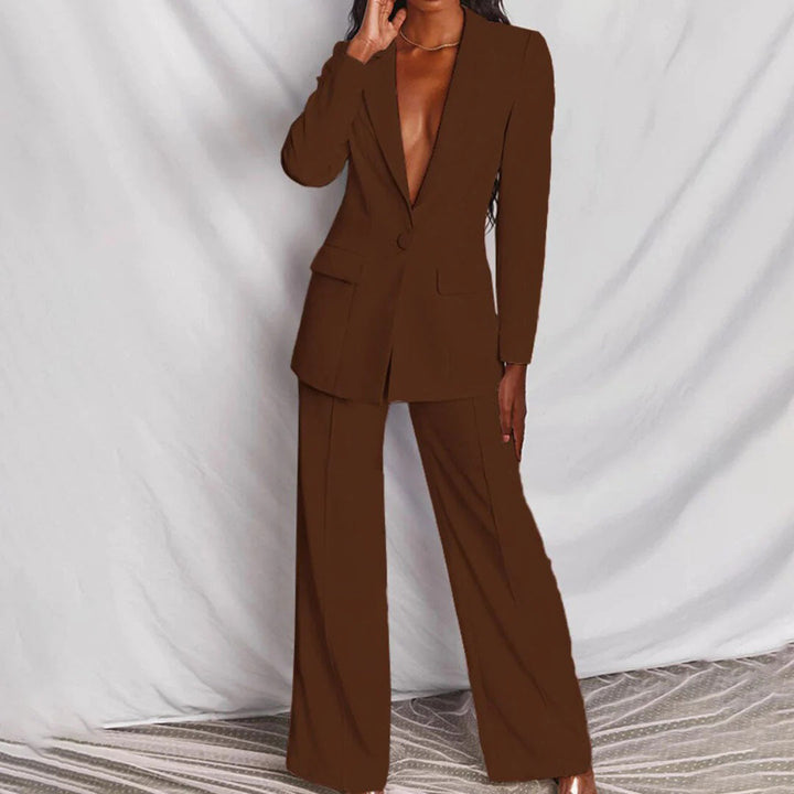 Isla | Elegantes, maßgeschneidertes Blazer- und Hosen-Set