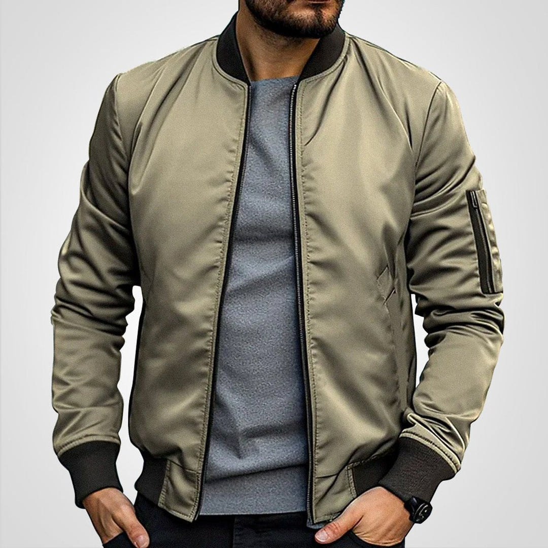 Ethan | Zeitlose und vielseitige klassische Bomberjacke