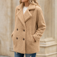 Elena | Kuscheliger Sherpa-Teddymantel für mühelosen Winterstil