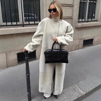 Emily | Elegante e accogliente cappotto teddy oversize
