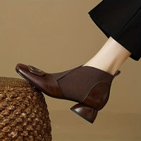 Heike | Handgefertigte minimalistische orthopädische Stiefel