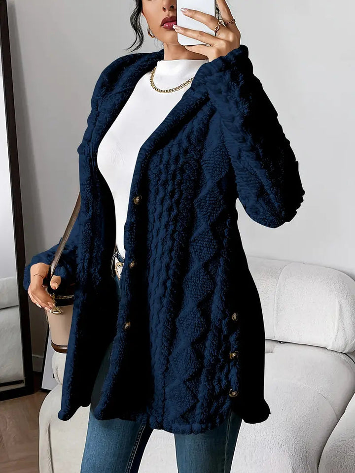 Adriana | Hooded Cardigan Women Plush Cozy Relaxed Fit 6