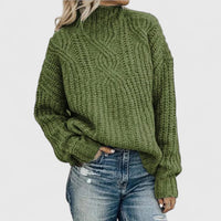 Evelyn | Sophisticated Cable Knit Sweater