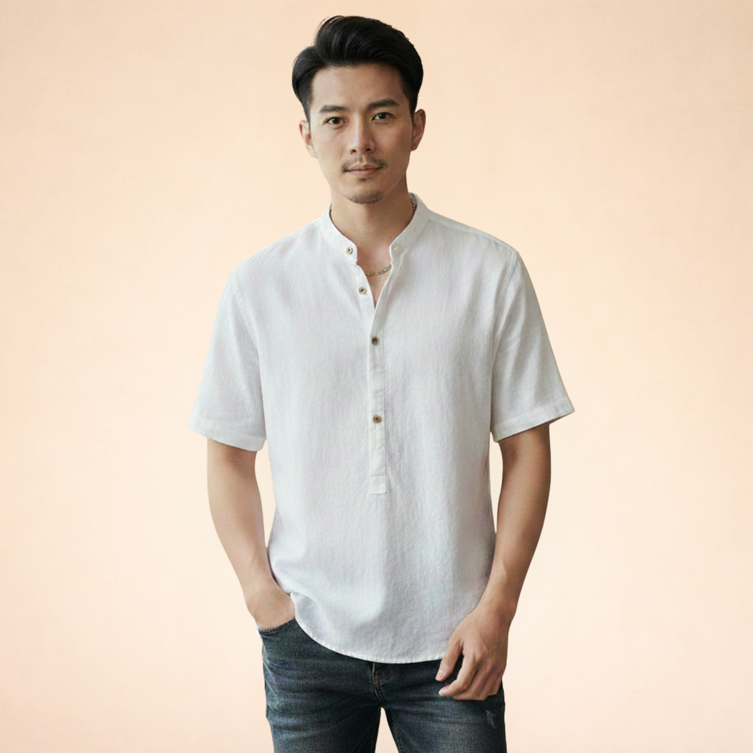 Alden | Men’s Linen Shirt – Breathable, Casual & Stylish 4